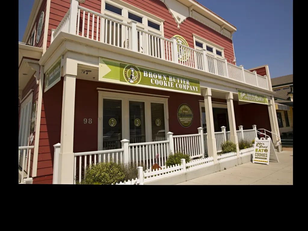 The Brown Butter Cookie Company shop in Cayucos, California