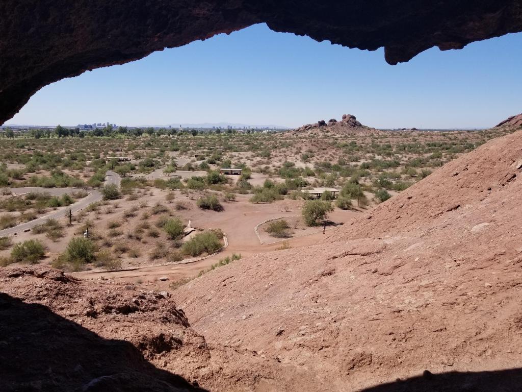 Cave photos at Lava River Cave and desert park