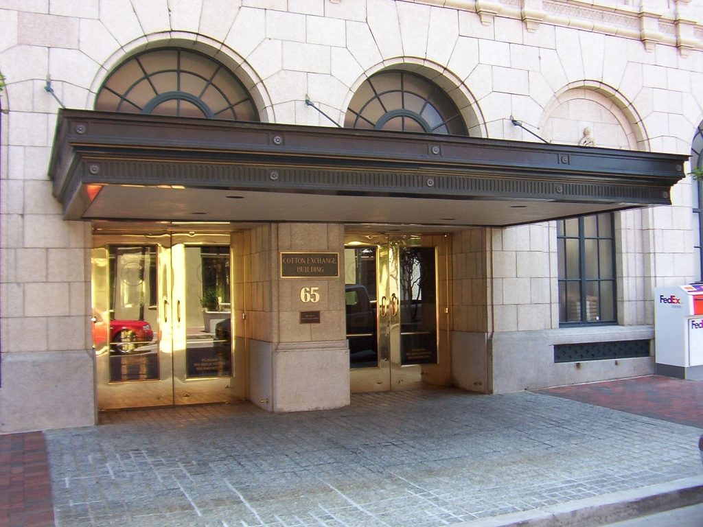 The Cotton Exchange Building in Memphis, Tennessee