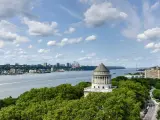 View of General Grant National Memorial and Hudson River