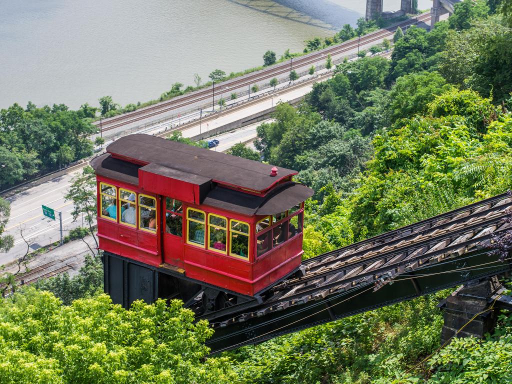 Skyline of Pittsburgh, Pennsylvania from Mount Washington