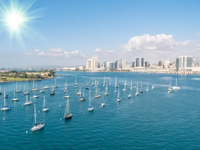 San Diego skyline and Waterfront