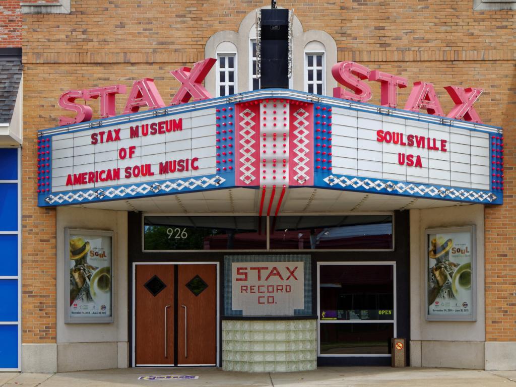 Entrance to the Stax Museum of American Soul Music in Memphis