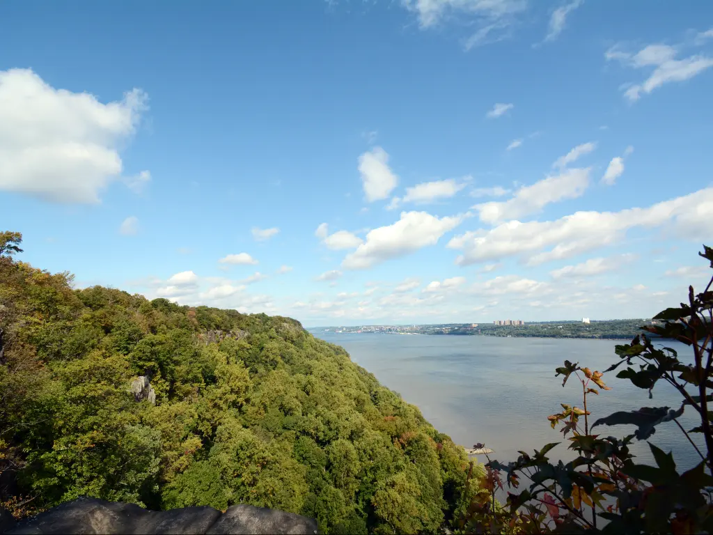 Scenic Overlook In the New Jersey Palisades