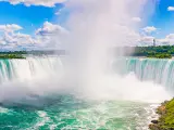 The amazing Niagara Falls is renowned for its beauty and is the collective name for three waterfalls that straddle the international border between Canada and the USA