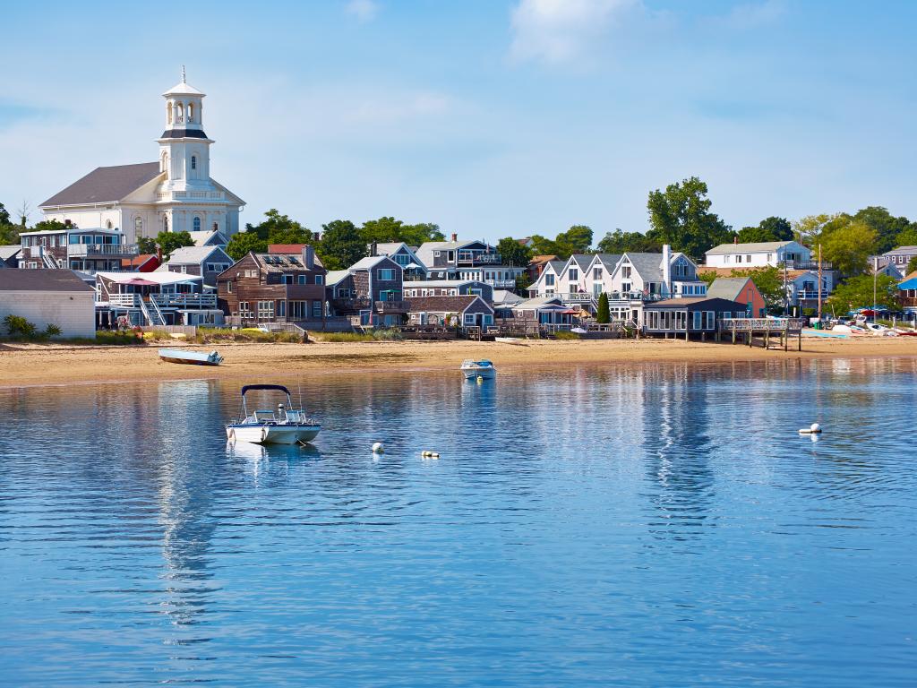 A beach in Provincetown in Cape Cod, Massachusetts.