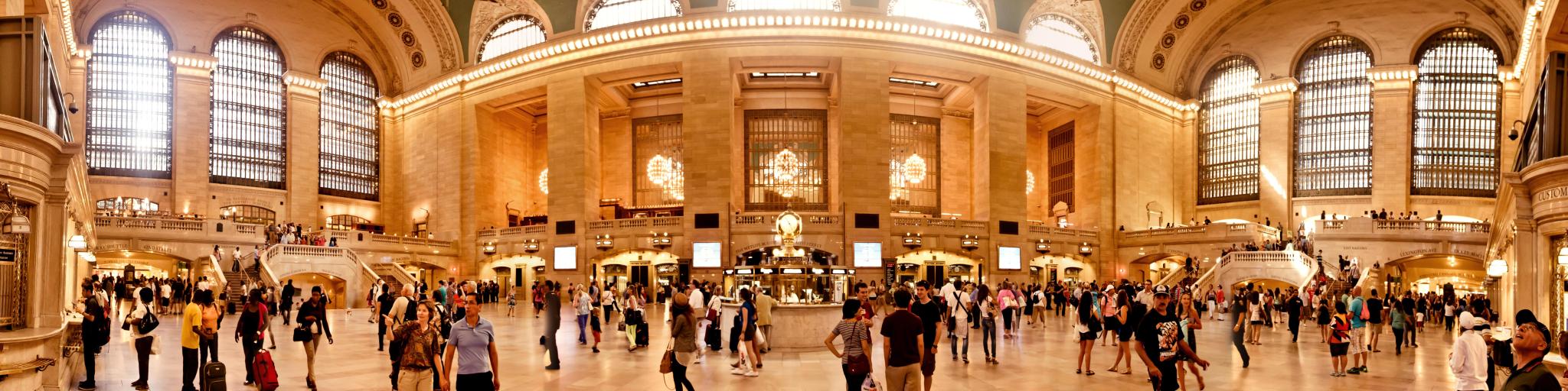 Interior of Grand Central Station, New York
