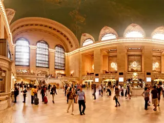 Interior of Grand Central Station, New York