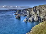 Mizen Head, Ireland with the Atlantic coast cliffs at County Cork.