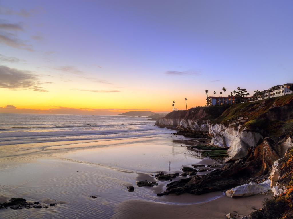 Sunset as seen from Pismo Beach, California