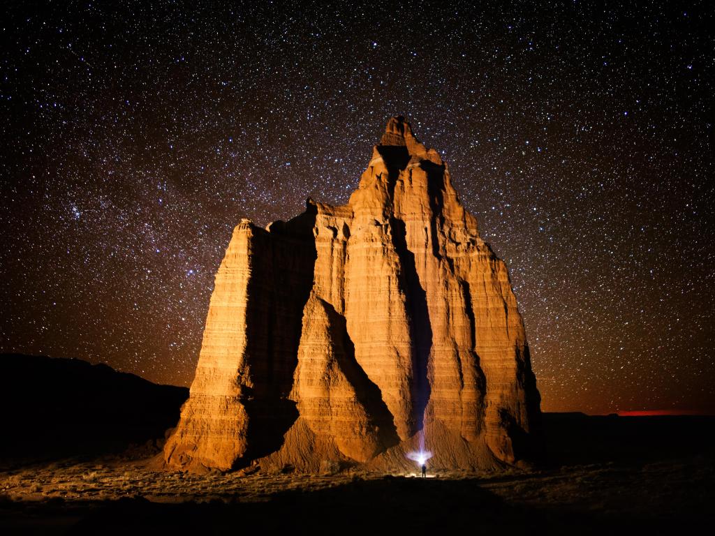 Temple of the Moon, Capital Reef National Park, Astrophotography