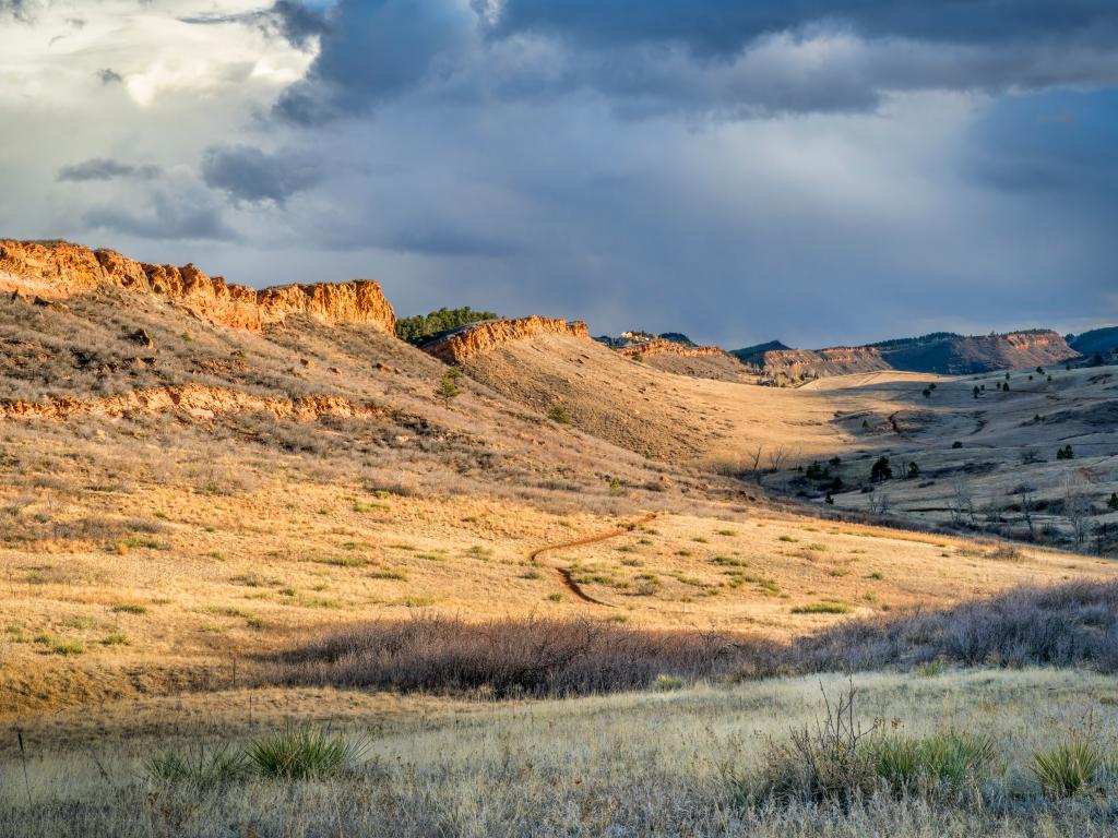 Lory State Park in the Rocky Mountains foothills of northern Colorado