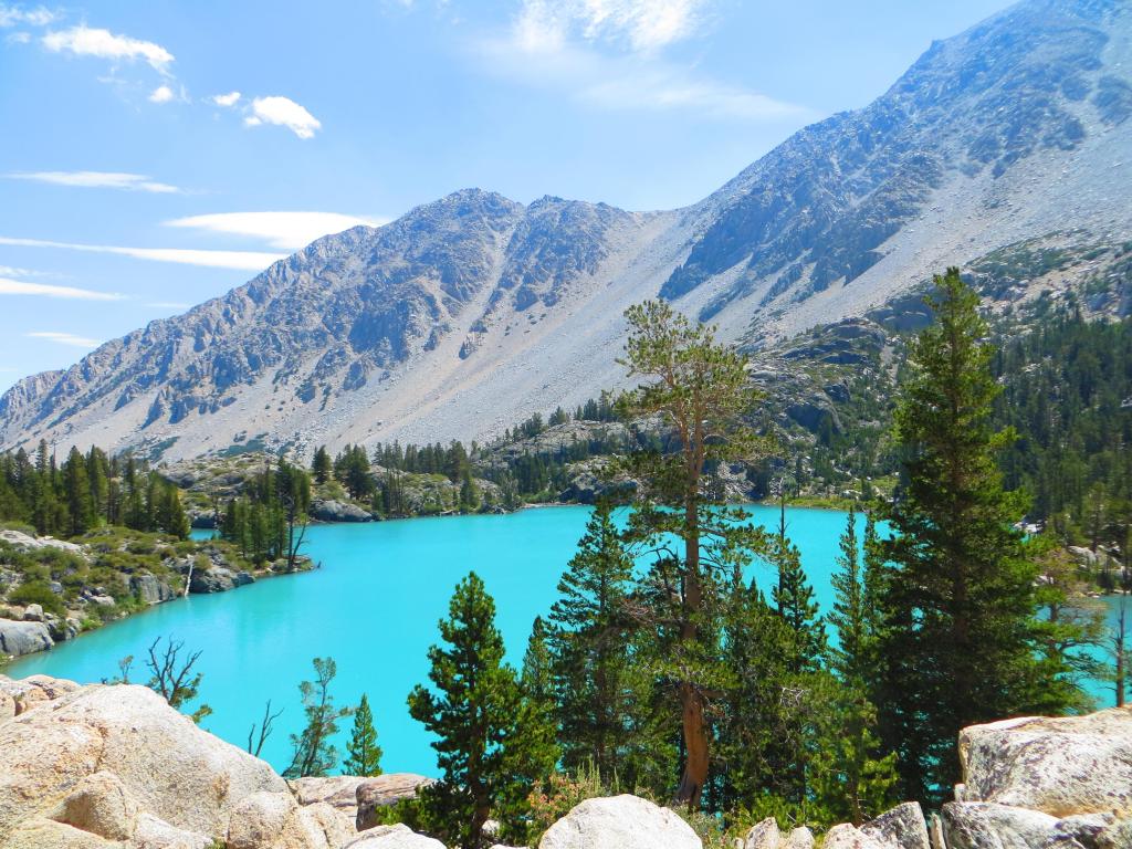 Palisades Glacier Hike, Sierras, White Mountains, California