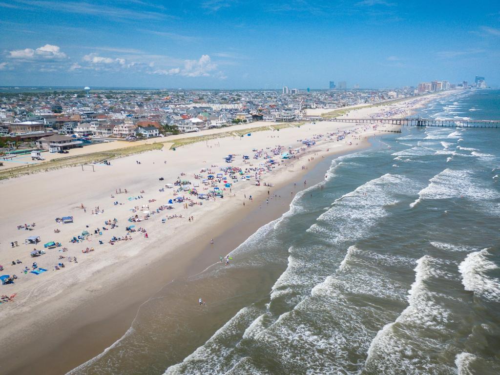 Aerial Drone of Ocean City New Jersey