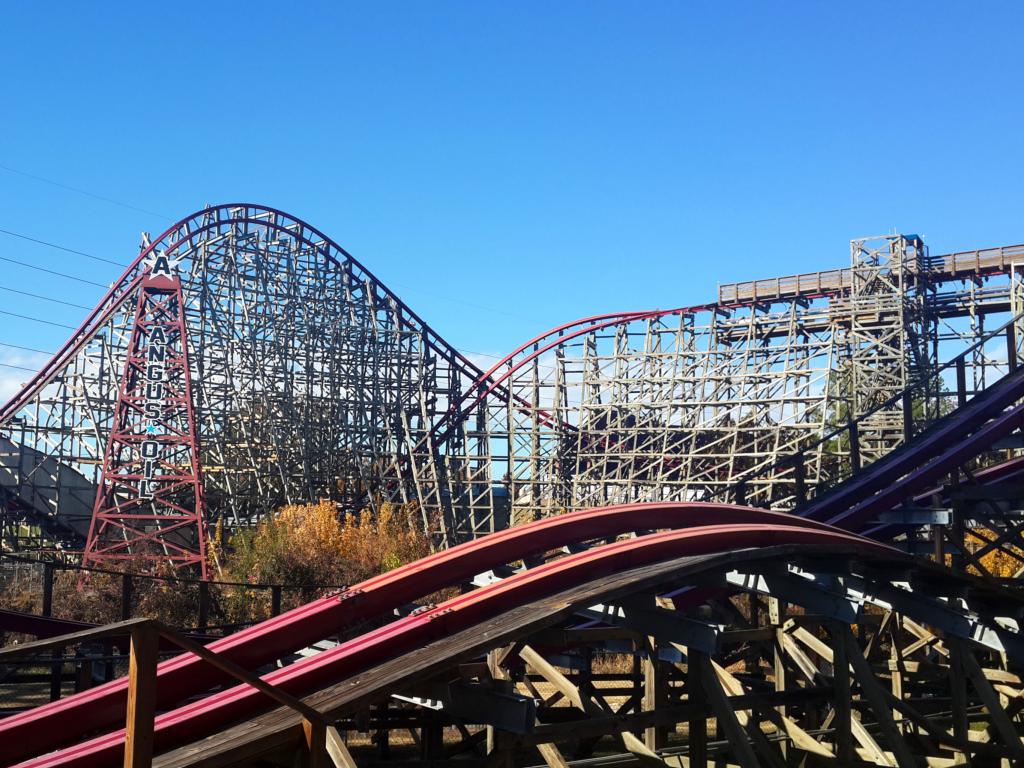 Six Flags Over Texas theme park in Dallas, Texas