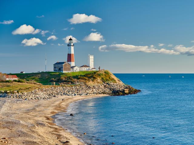 Montauk Lighthouse right at the end of Long Island, New York