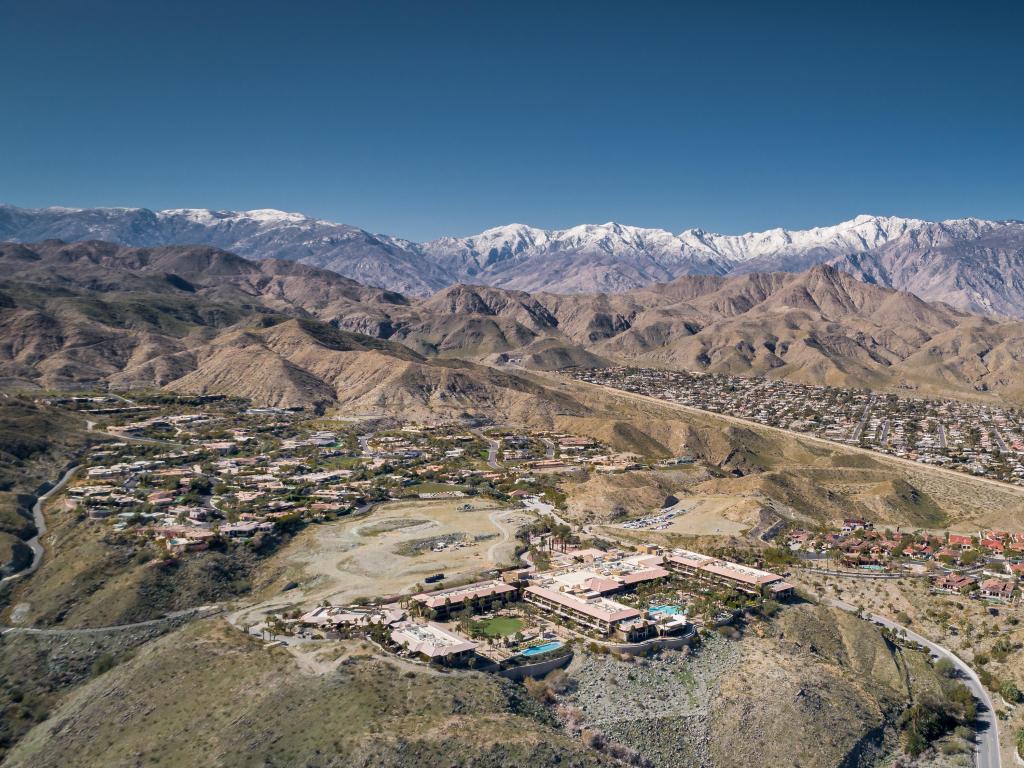 A view over Rancho Mirage and the mesmeric Coachella Valley