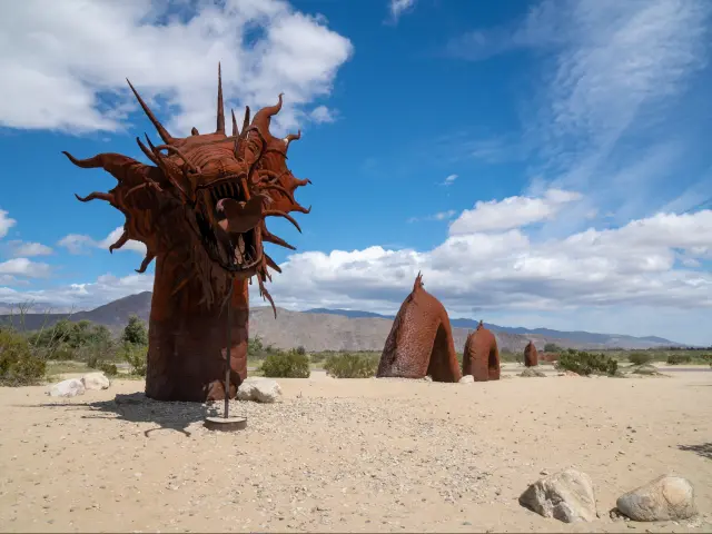 Borrego Springs sculptures, California