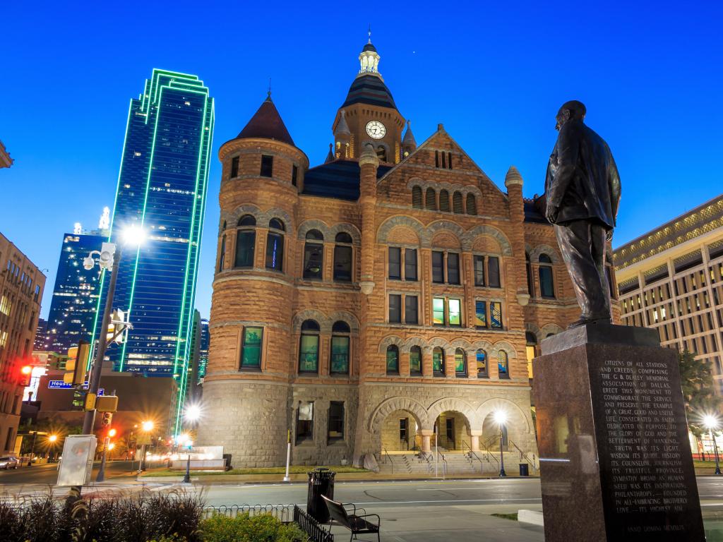 Old Red Museum at the Dallas County Courthouse in Dallas, Texas