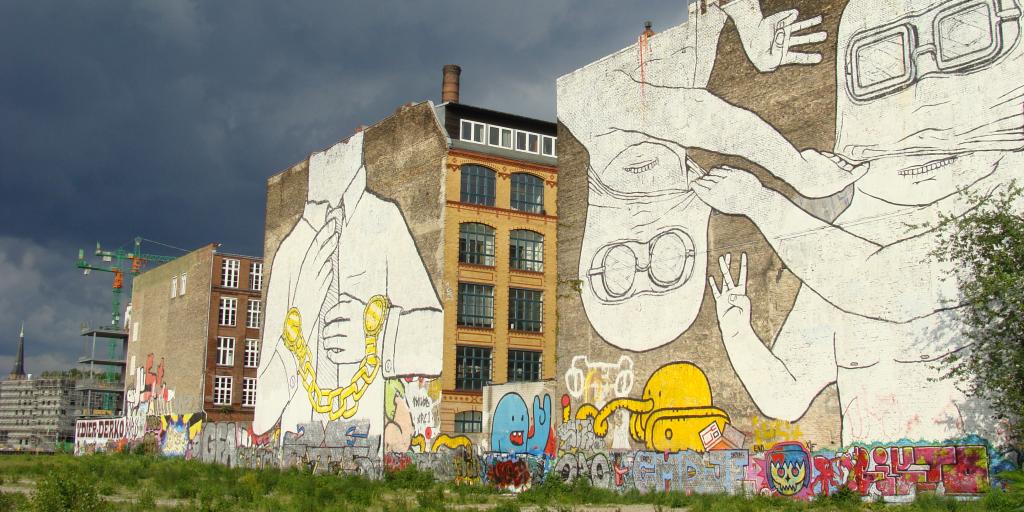 Graffiti in the Kreuzberg neighbourhood of Berlin