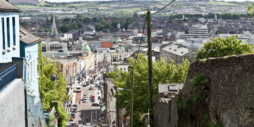 View from St Patrick's Hill, Cork