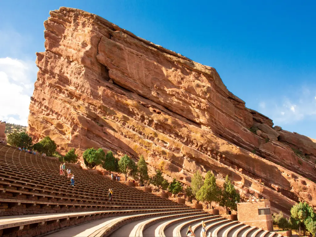 Amphitheater Red Rock in Colorado Springs, CO.