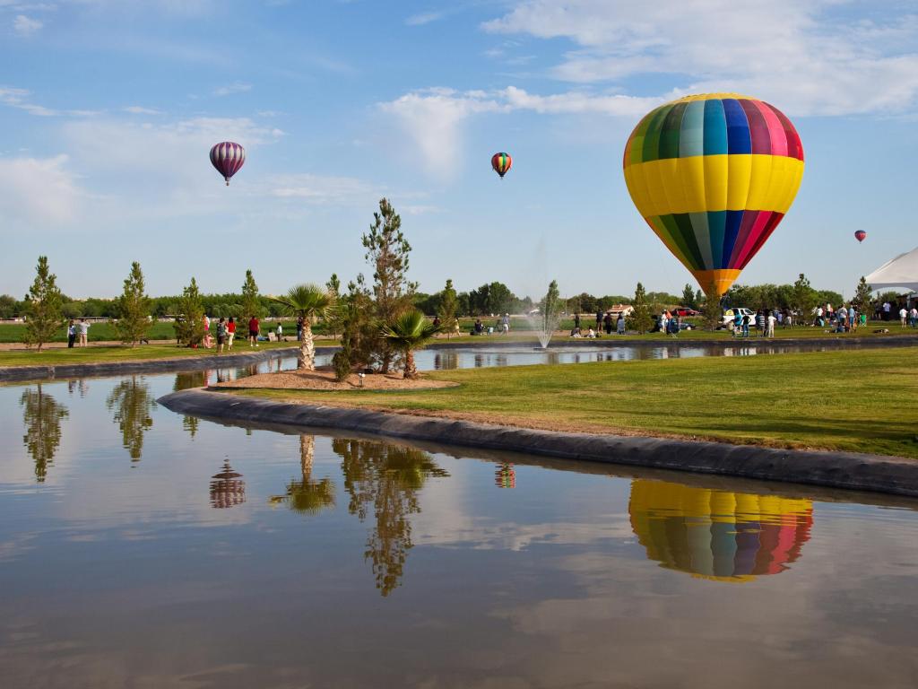International Balloonfest was held at Grace Gardens in El Paso, Texas.