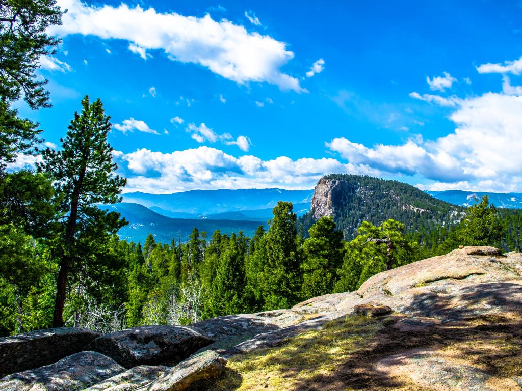 Staunton State Park, Colorado, USA with a summer view.