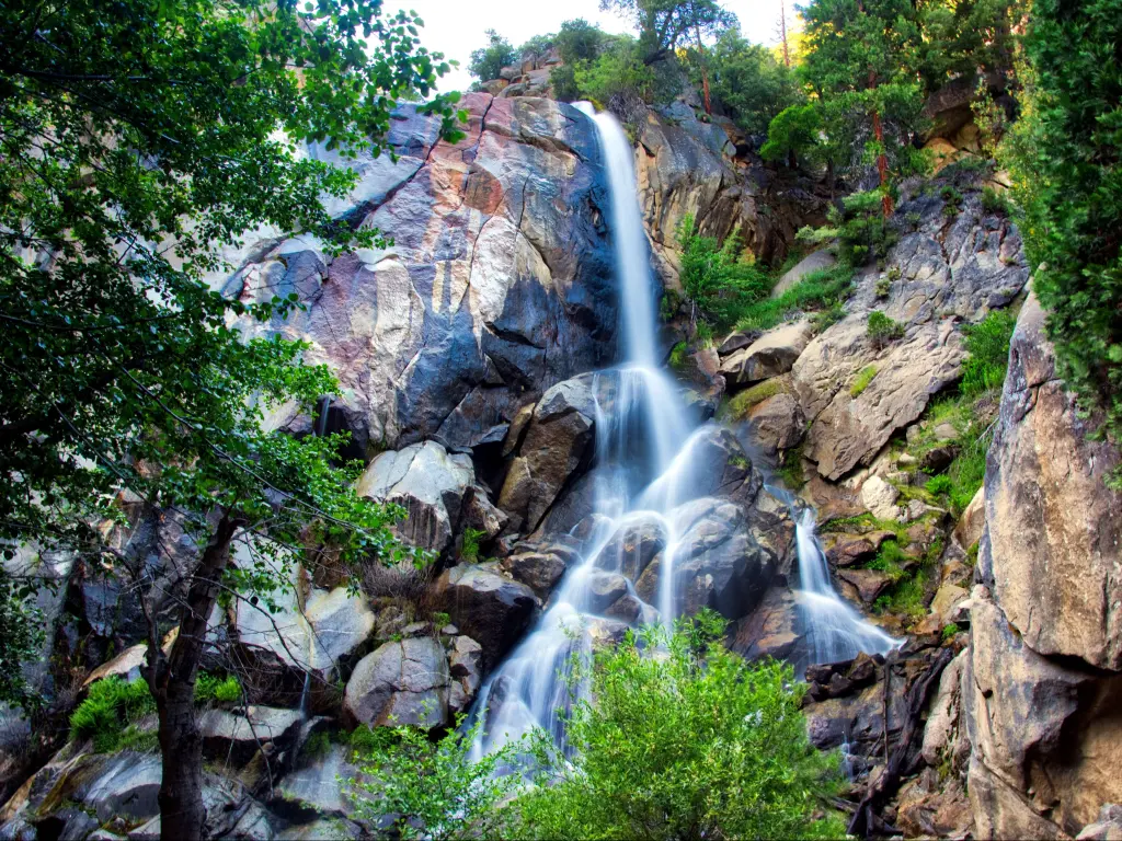 Grizzly Falls in King Canyon National Park