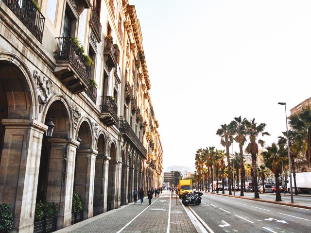 Shot down a quiet road in Barcelona in Spain 