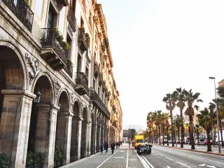 Shot down a quiet road in Barcelona in Spain 