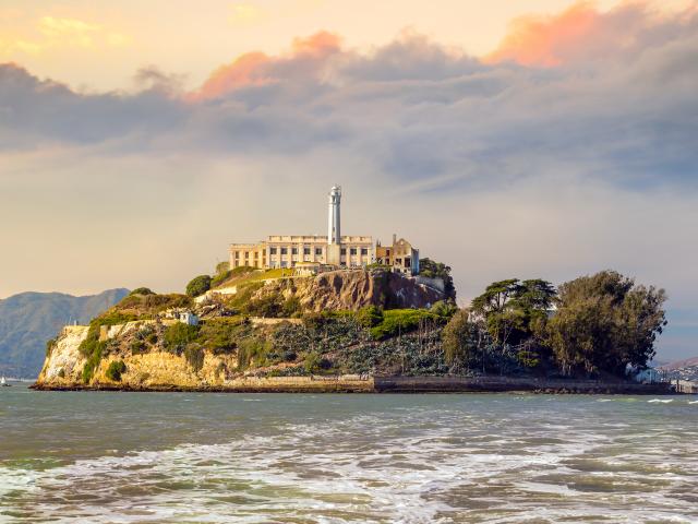 Alcatraz Island National Park in San Francisco, California