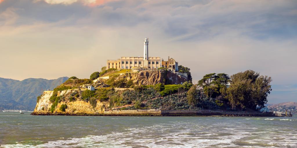 Alcatraz Island National Park in San Francisco, California