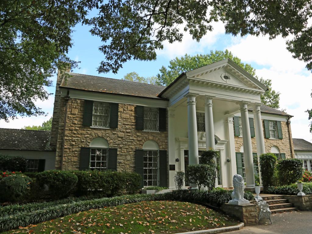 Graceland building in Memphis, Tennessee