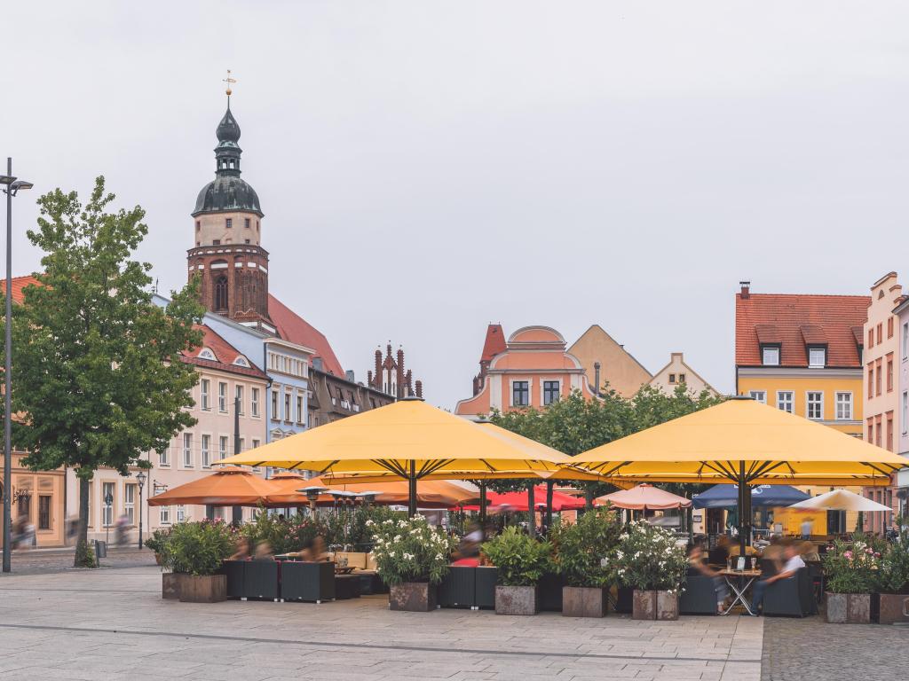 Cottbus. A university city and the second-largest city in Brandenburg, Germany