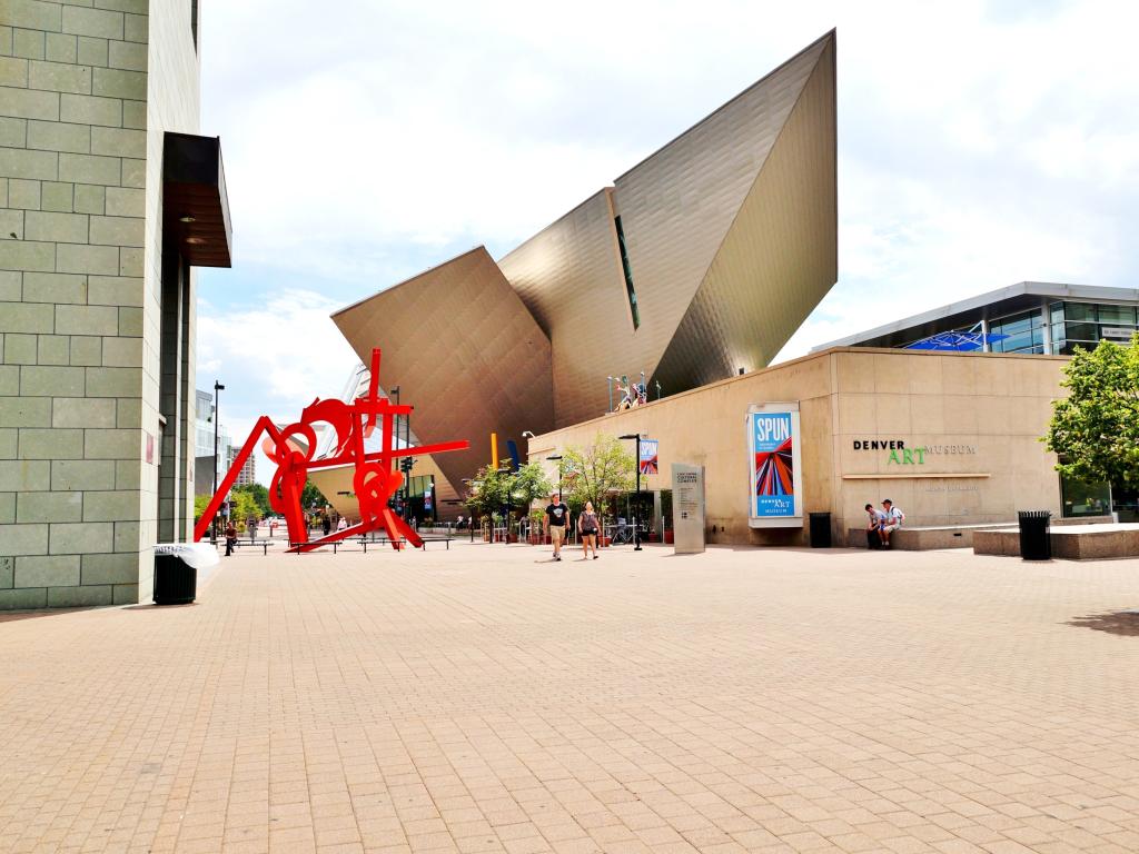 Denver Art Museum (DAM) in the Civic Center's Hamilton Building 