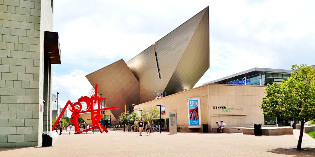 Denver Art Museum (DAM) in the Civic Center's Hamilton Building 