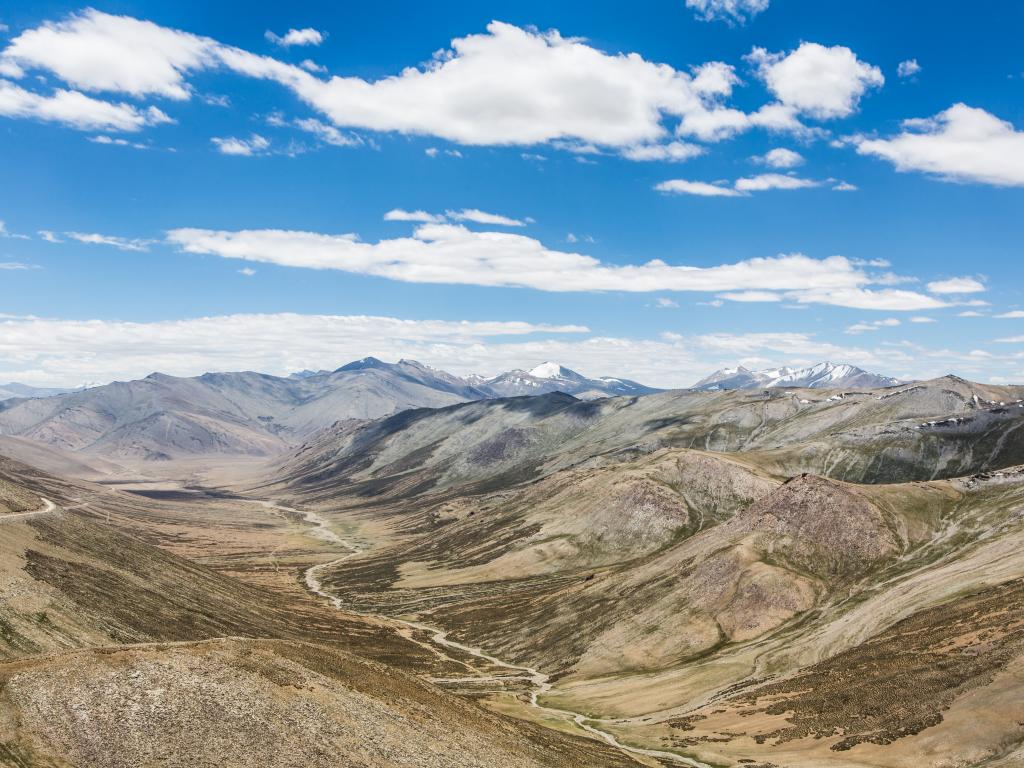 The Tanglang La pass in India is easily accessible and is one of the highest roads in the world.