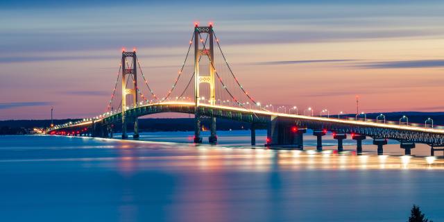 Is There A Bridge Across Lake Michigan?