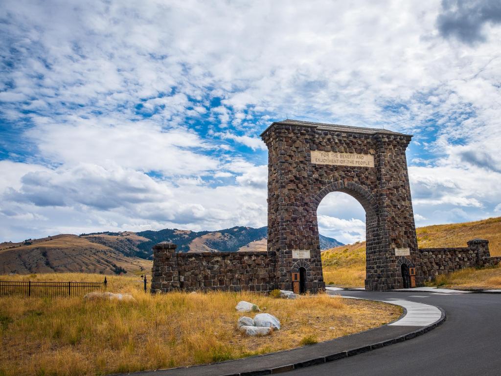 Roosevelt Arch - Yellowstone National Park, Gardiner, Montana