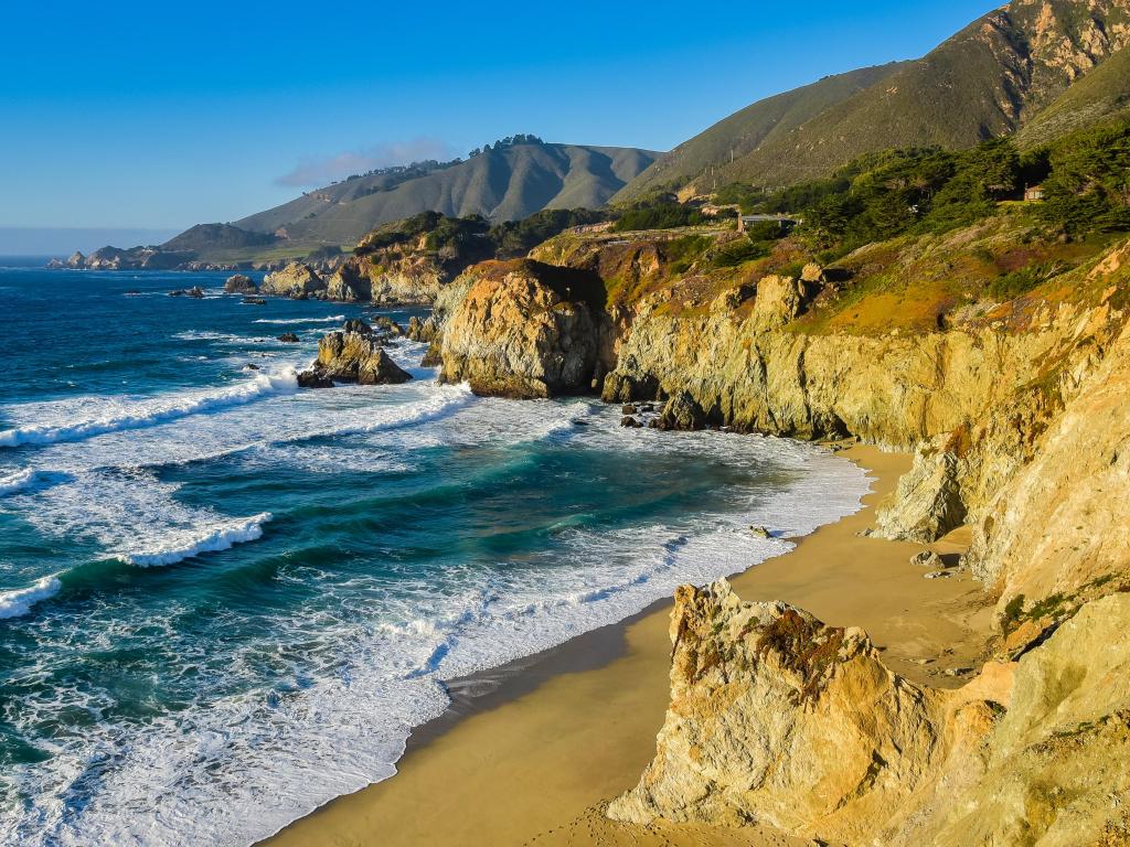 Coast watch. Big sur photo.