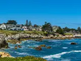 Panorama view of Monterey bay