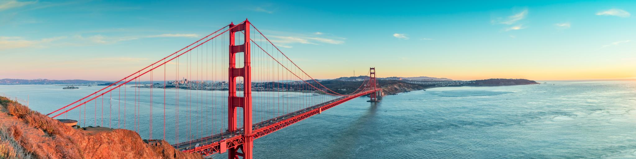 Best time to go to San Francisco to see the Golden Gate Bridge and explore the city