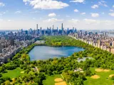 Aerial view of Central Park, New York