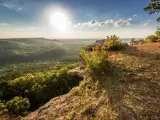 Sunset from the Bluff in the Ozarks at Petit Jean State Park, Arkansas