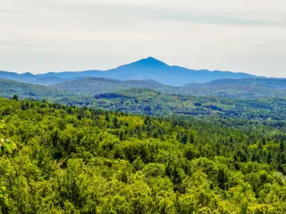 Camels Hump Mountain in late summer, Green Mountains of Vermont
