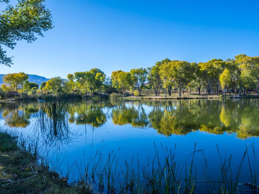 An overlooking landscape view of Cottonwood, Arizona