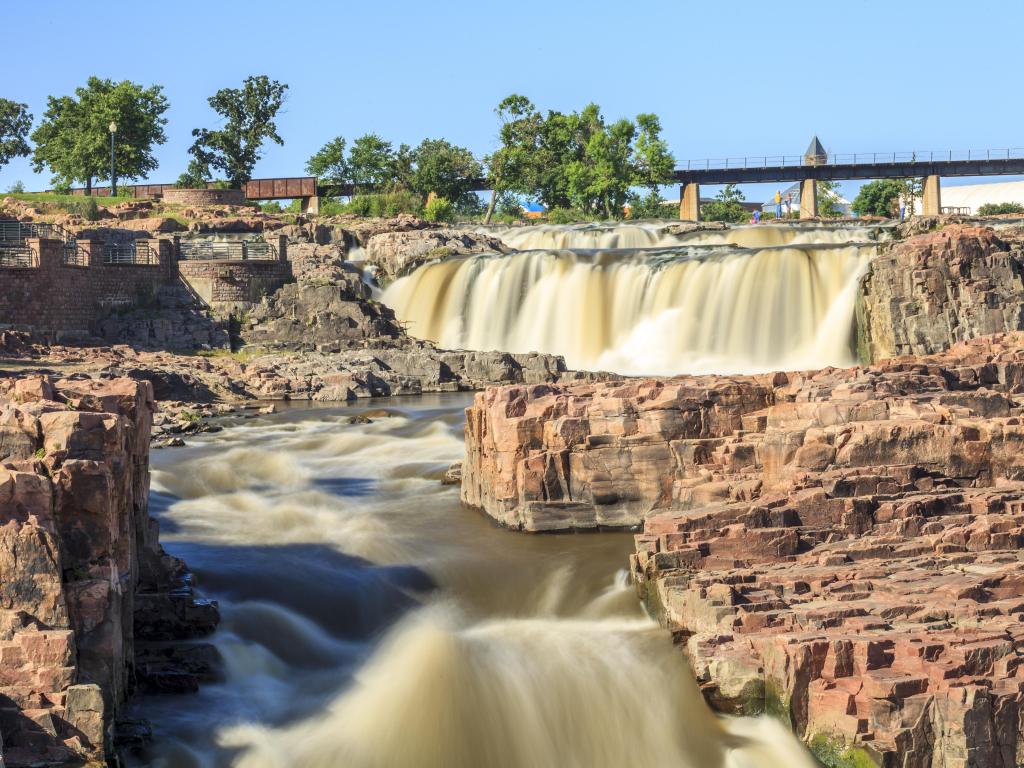 Beauty of nature in Sioux Falls, South Dakota, USA