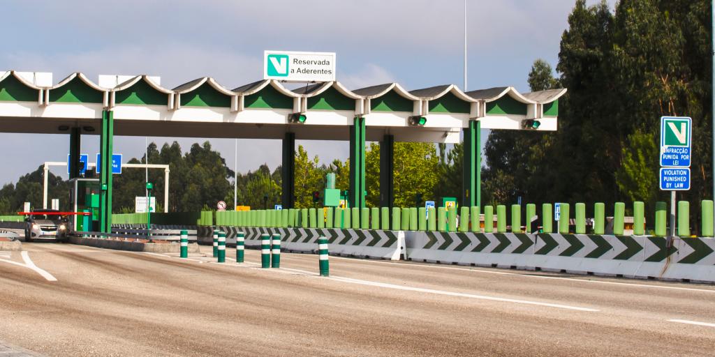 A toll in Portugal 