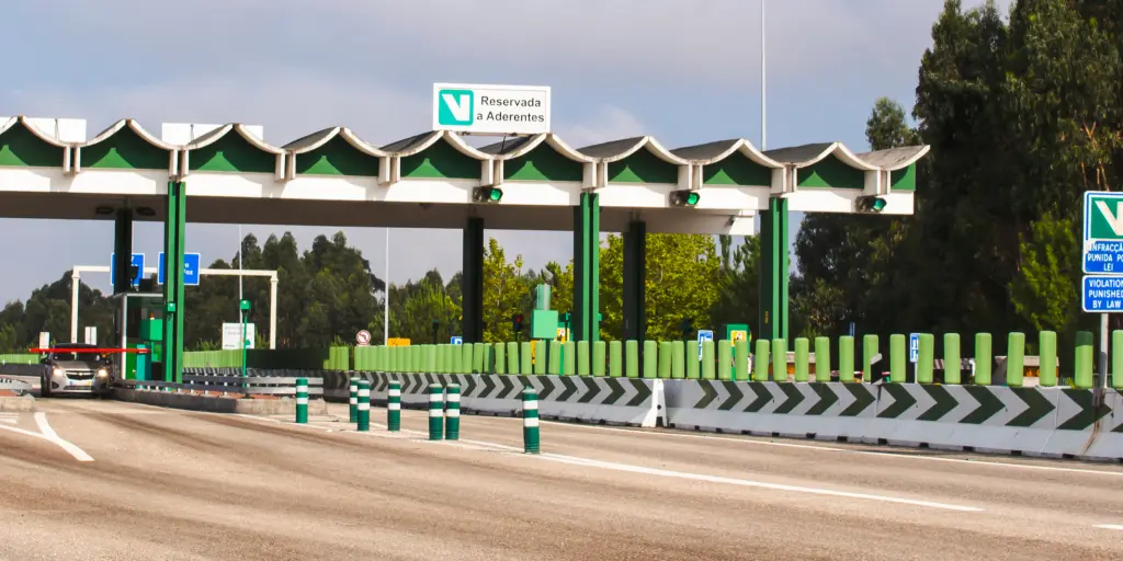 A toll in Portugal 